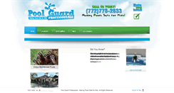 Desktop Screenshot of poolguardpro.com